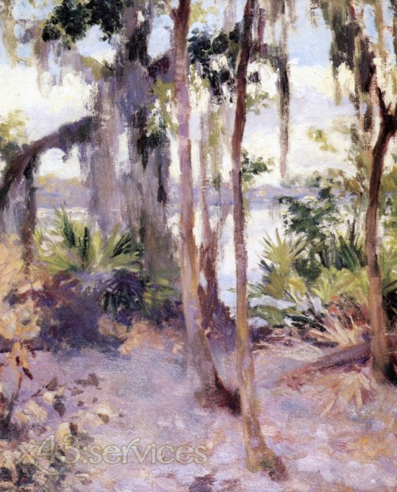William James Glackens - Florida Sumpf - Florida Swamp